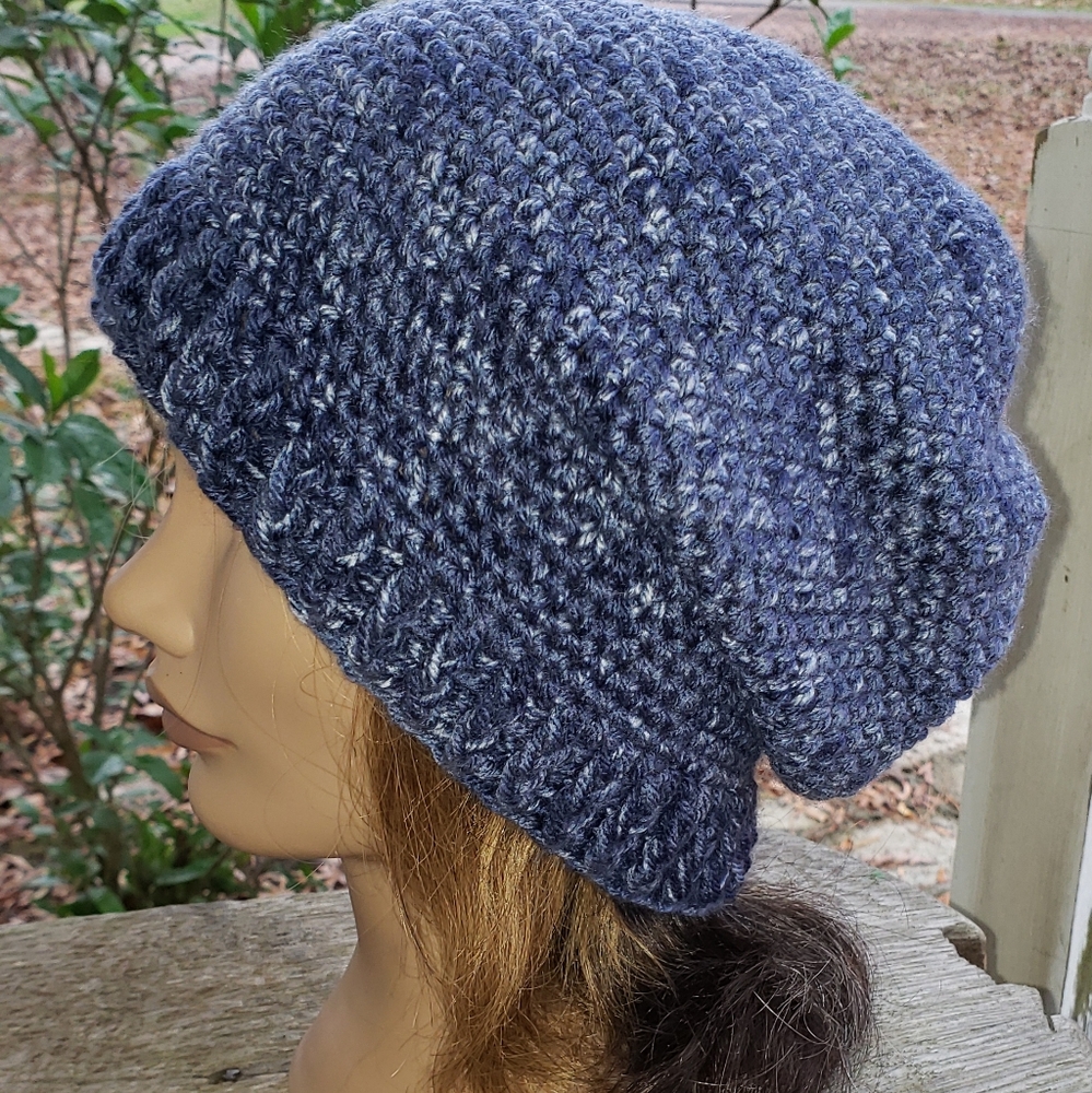 Handmade slouchy beanie